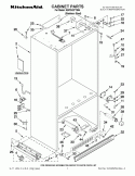 Part Location Diagram of W10303987 Whirlpool USE & CARE GUIDE