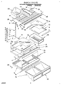 Part Location Diagram of 4318170 Whirlpool DISCONTINUED