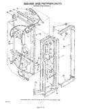 BREAKER AND PARTITION Diagram and Parts List for ED22MMXRWR1  Whirlpool Refrigerator