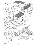 UNIT Diagram and Parts List for KTRC20KBAL00  Whirlpool Refrigerator