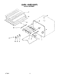 OVEN LINER Diagram and Parts List for KEBI170SBL1  KitchenAid Wall Oven