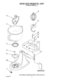 Part Location Diagram of WPW10426816 Whirlpool BOWL-MIXER