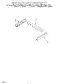 MICROWAVE COMPARTMENT Diagram and Parts List for KEMS377DAL6  KitchenAid Microwave Oven Combo