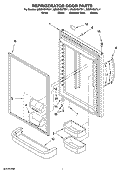 Part Location Diagram of 12658565WQ Whirlpool DOR-FIP White