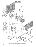 Part Location Diagram of 858122 Whirlpool NUT, LOCK