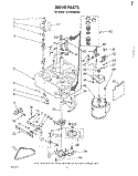 SECTION Diagram and Parts List for 9CFA2000W5  Whirlpool Washer