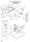 Part Location Diagram of 8283290 Whirlpool HARNS-WIRE