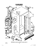 Part Location Diagram of 1123968 Whirlpool RAIL-MULLN