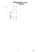 MISCELLANEOUS, OPTIONAL Diagram and Parts List for SAWS900JQ0  Whirlpool Washer
