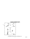 MISCELLANEOUS Diagram and Parts List for LA5578XTN1  Whirlpool Washer