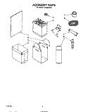 ACCESSORIES Diagram and Parts List for TU4000XRP3  Whirlpool Trash Compactor