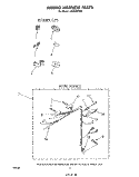 WIRING HARNESS Diagram and Parts List for LA3400XPW4  Whirlpool Washer