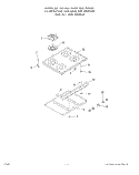 Part Location Diagram of 324893 Whirlpool Knob-Gas Valve (4 Req)