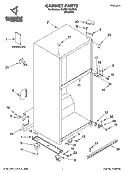 Part Location Diagram of 2254317 Whirlpool GRILLE