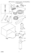 OPTIONAL Diagram and Parts List for 8ACE07LD0  Whirlpool Air Conditioner