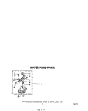 WATER PUMP Diagram and Parts List for LA5500XKW2  Whirlpool Washer