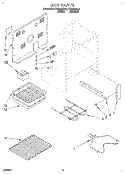 UNIT Diagram and Parts List for FES364BW0  Roper Range