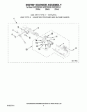 Part Location Diagram of WPW10536683 Whirlpool Burner
