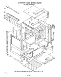 SECTION Diagram and Parts List for SB100PSK1  Whirlpool Wall Oven
