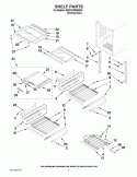 Part Location Diagram of W10239366 Whirlpool SUPPORT