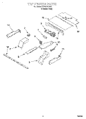 TOP VENTING, OPTIONAL Diagram and Parts List for KEBS278DSS6  KitchenAid Wall Oven