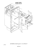 LINER Diagram and Parts List for ET18PKXSW04  Whirlpool Refrigerator