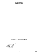 MISCELLANEOUS Diagram and Parts List for DU8560XX0  Whirlpool Dishwasher