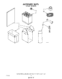 ACCESSORY Diagram and Parts List for TU4100XTP3  Whirlpool Trash Compactor