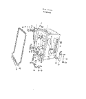 TUB Diagram and Parts List for 8517L00  Roper Dishwasher