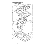 COOKTOP Diagram and Parts List for SC8900EXQ1  Whirlpool Cooktop