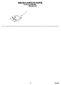MISCELLANEOUS PARTS OPTIONAL PARTS (NOT INCLUDED) Diagram and Parts List for KUDK01ILBS0  KitchenAid Dishwasher