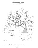 CONTROL PANEL , LITERATURE AND OPTIONAL Diagram and Parts List for KUDD210T0  KitchenAid Dishwasher
