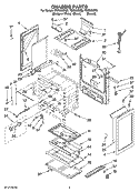 CHASSIS PARTS Diagram and Parts List for TGS325MT5  Estate Range