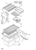 Part Location Diagram of 2189314 Whirlpool SUPPORT