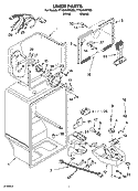 LINER PARTS Diagram and Parts List for TT18AKXPT00  Estate Refrigerator