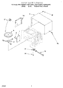 Part Location Diagram of 4359806 Whirlpool DUCT-CAVTY