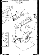 SECTION Diagram and Parts List for TEDS680DQ0  Estate Dryer