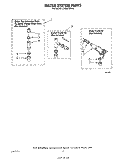WATER SYSTEM Diagram and Parts List for LA6500XPW6  Whirlpool Washer