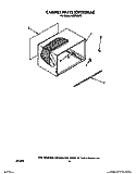 CABINET (OPTIONAL) Diagram and Parts List for ACU082XX0  Whirlpool Air Conditioner
