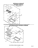 SECTION Diagram and Parts List for N9457X4  Roper Range