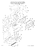 OVEN CONTROL PANEL Diagram and Parts List for 1873^1A  Whirlpool Range