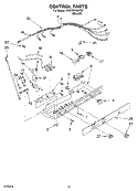 CONTROL, OPTIONAL Diagram and Parts List for 4YED2FHQKT01  Whirlpool Refrigerator