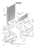 UNIT Diagram and Parts List for RT18BMXVW01  Roper Refrigerator