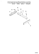 MICROWAVE COMPARTMENT Diagram and Parts List for KBHC179JBL0  KitchenAid Microwave Oven Combo