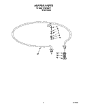 Part Location Diagram of 718829 Whirlpool NUT