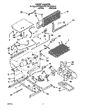 UNIT Diagram and Parts List for RT18HKXAW01  Roper Refrigerator