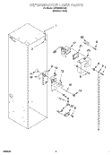 REFRIGERATOR LINER Diagram and Parts List for KSSS48MHX00  KitchenAid Refrigerator