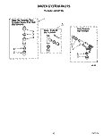WATER SYSTEM Diagram and Parts List for LA9320XTW0  Whirlpool Washer