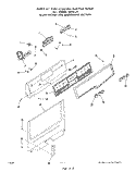 Part Location Diagram of 328884 Whirlpool Backguard Glass