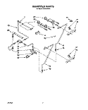MANIFOLD Diagram and Parts List for SGS395XX0  Roper Range